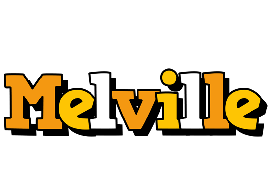Melville cartoon logo