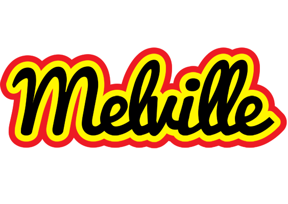 Melville flaming logo