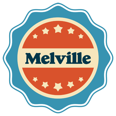 Melville labels logo