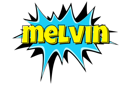 Melvin amazing logo