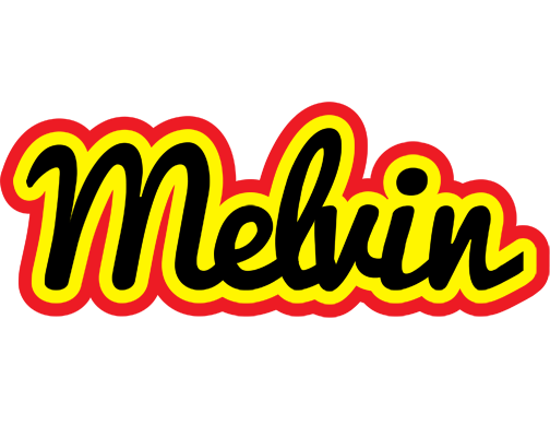 Melvin flaming logo