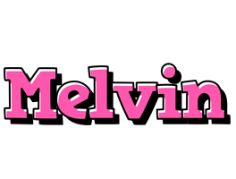 Melvin girlish logo