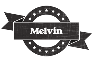 Melvin grunge logo