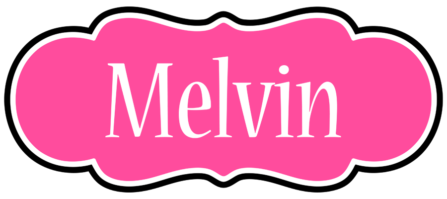 Melvin invitation logo