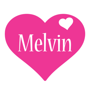 Melvin love-heart logo