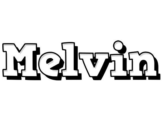 Melvin snowing logo