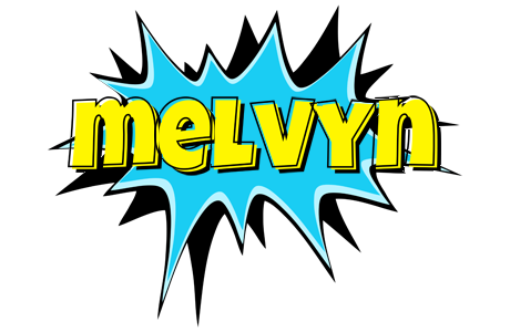 Melvyn amazing logo