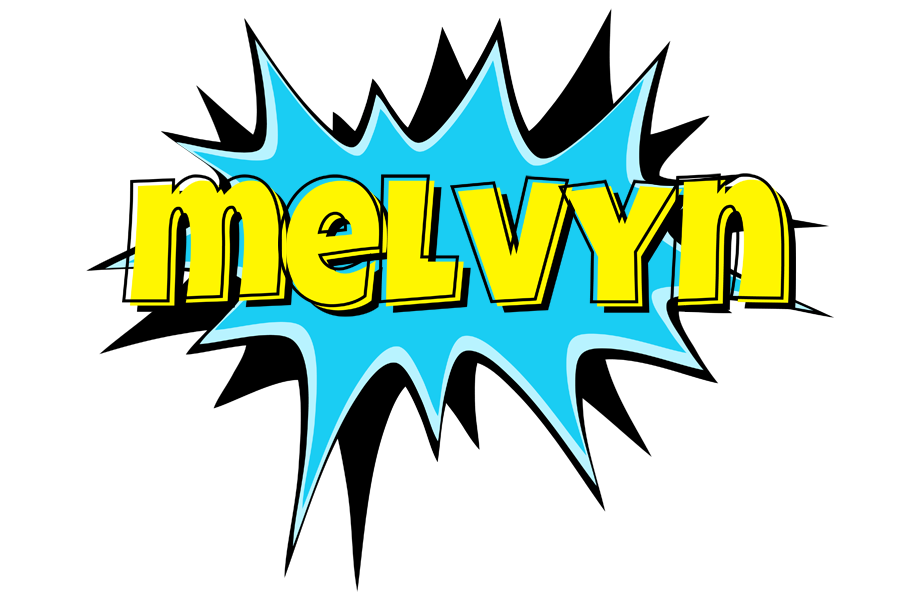 Melvyn amazing logo