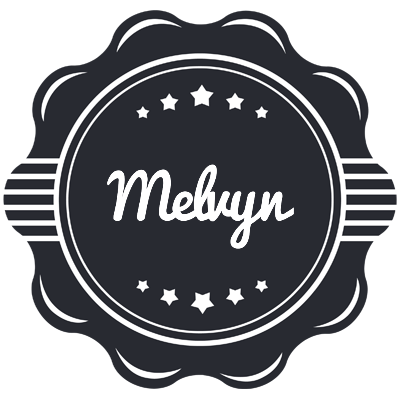 Melvyn badge logo