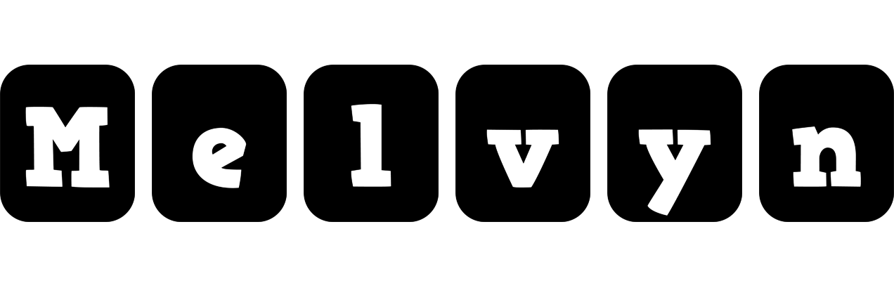 Melvyn box logo