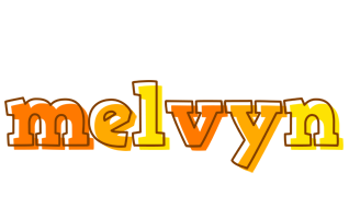 Melvyn desert logo