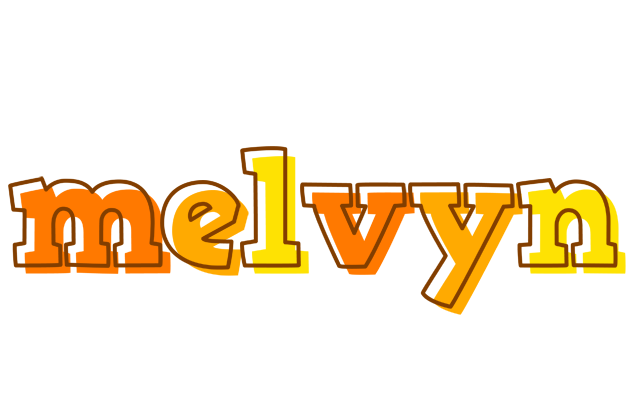 Melvyn desert logo