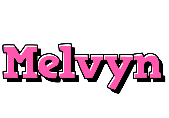 Melvyn girlish logo