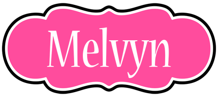 Melvyn invitation logo
