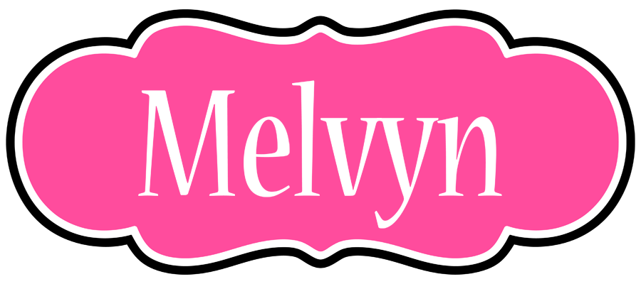 Melvyn invitation logo