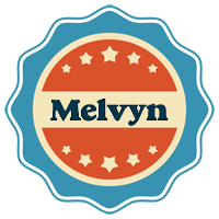 Melvyn labels logo