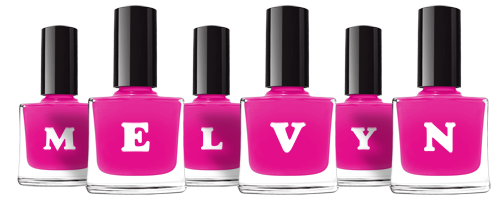 Melvyn nails logo