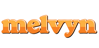 Melvyn orange logo