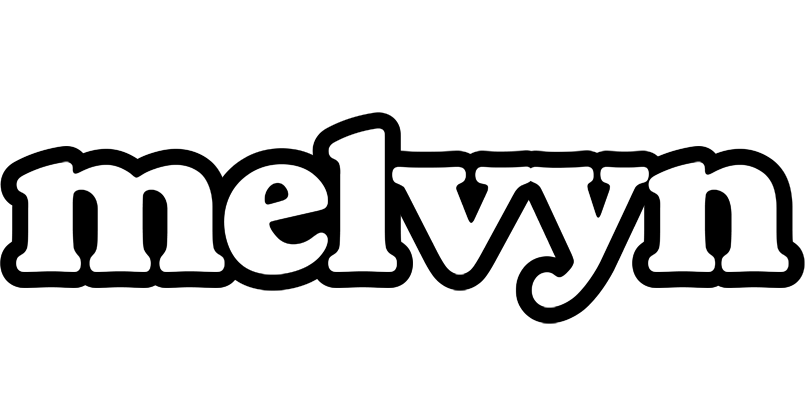 Melvyn panda logo
