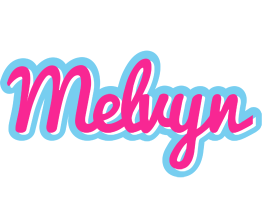 Melvyn popstar logo