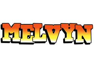Melvyn sunset logo