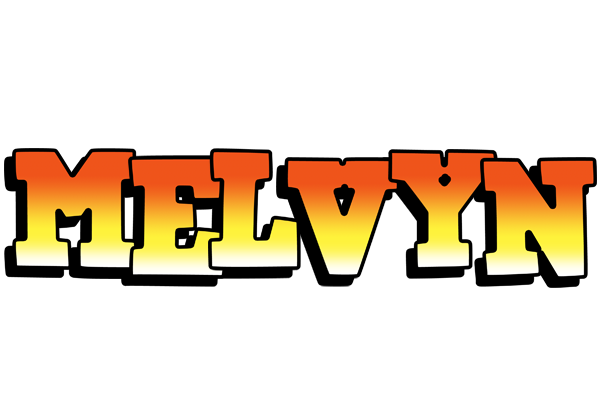 Melvyn sunset logo