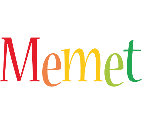 Memet birthday logo