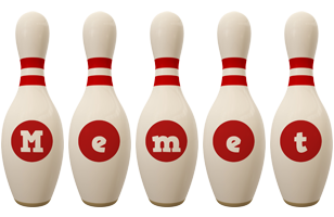 Memet bowling-pin logo