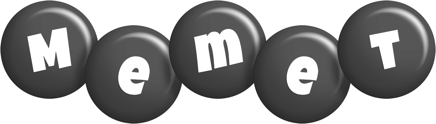 Memet candy-black logo