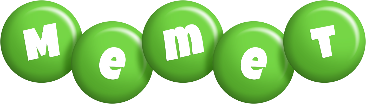 Memet candy-green logo