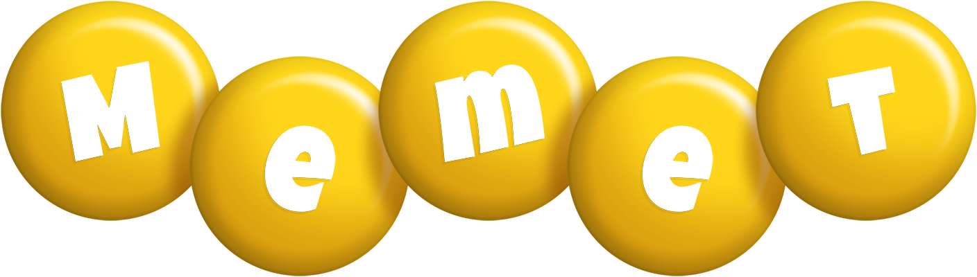 Memet candy-yellow logo