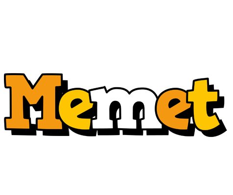 Memet cartoon logo