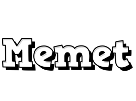 Memet snowing logo