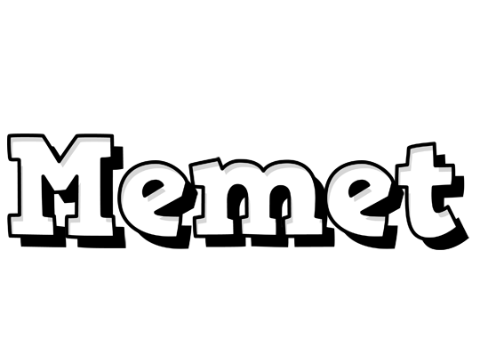 Memet snowing logo