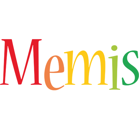 Memis birthday logo