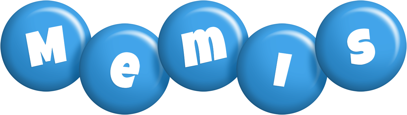Memis candy-blue logo