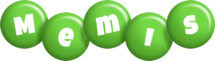 Memis candy-green logo