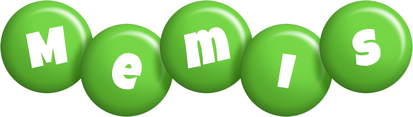 Memis candy-green logo
