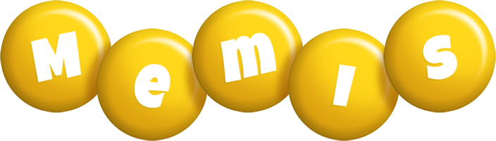 Memis candy-yellow logo