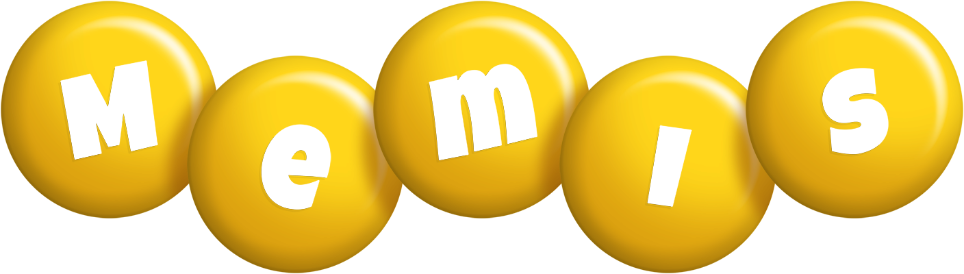 Memis candy-yellow logo