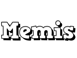 Memis snowing logo