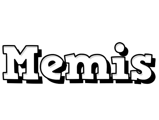 Memis snowing logo