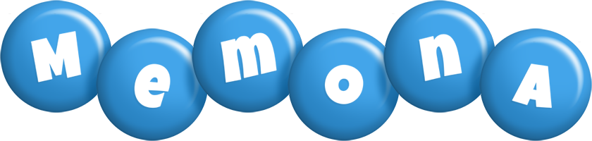 Memona candy-blue logo