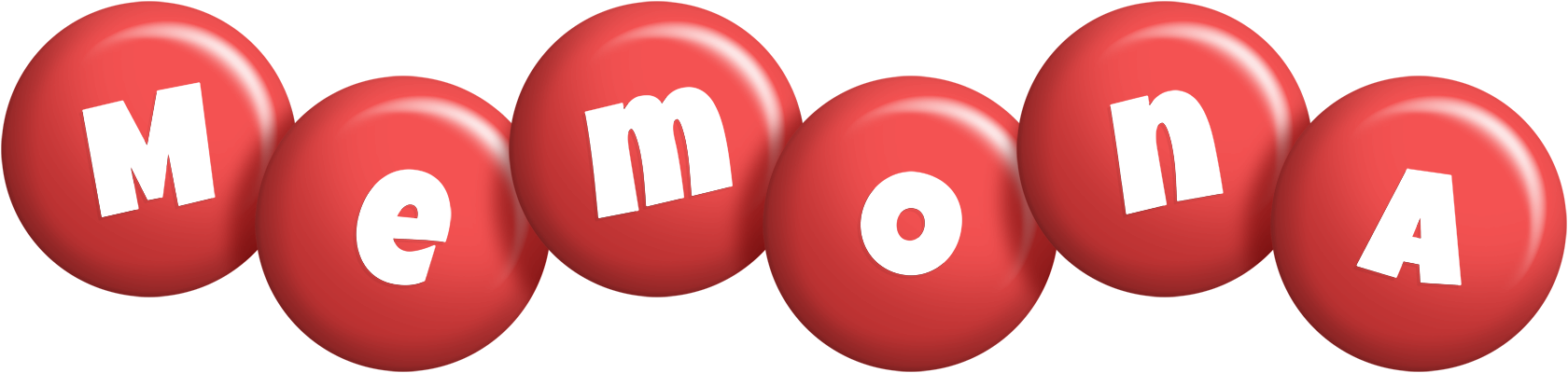 Memona candy-red logo