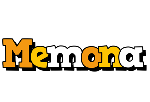 Memona cartoon logo