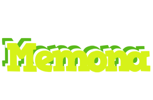 Memona citrus logo