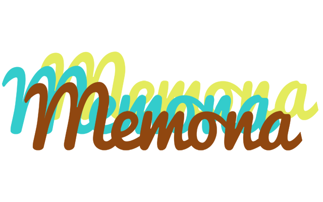 Memona cupcake logo