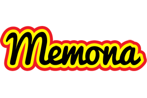 Memona flaming logo