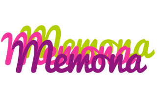 Memona flowers logo