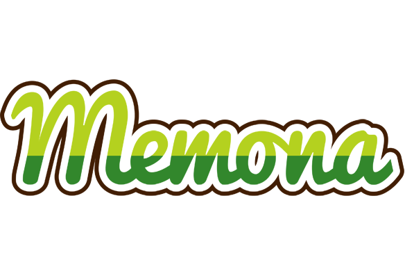 Memona golfing logo